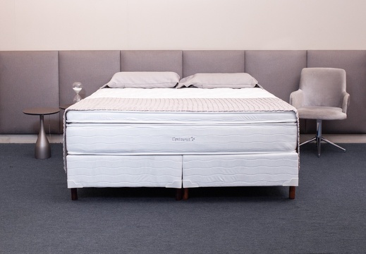 COLCHÃO CENTAURUS + BOX SOMMIER QUEEN